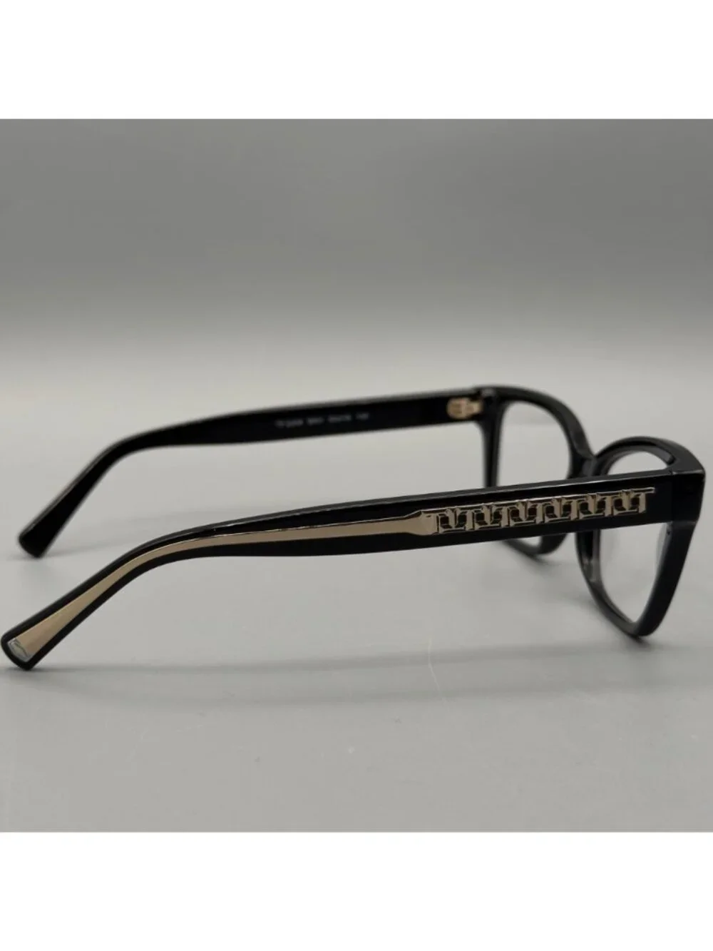 Tiffany & Co. TF2249 8001 Eyeglasses Frame Black Gold Cat Eye Full Rim 52-16-140